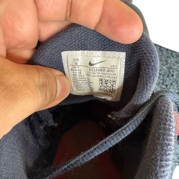 Nike Kyrie Flytrap III 3 Mens Size 8 Blue Obsidian Shoes Basketball Sneakers Tra - Picture 4 of 9